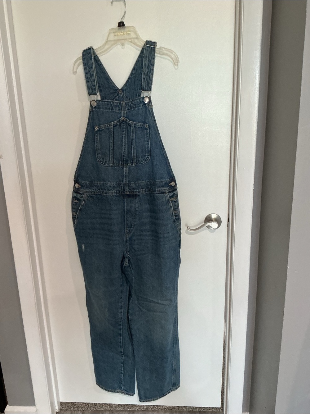 Classic Blue Denim Overalls for Women